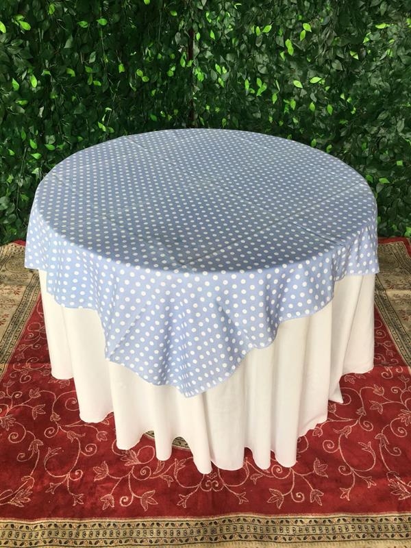 Cobre Mancha de Poa Azul com Branco Cobre Mancha de Poa Azul com Branco