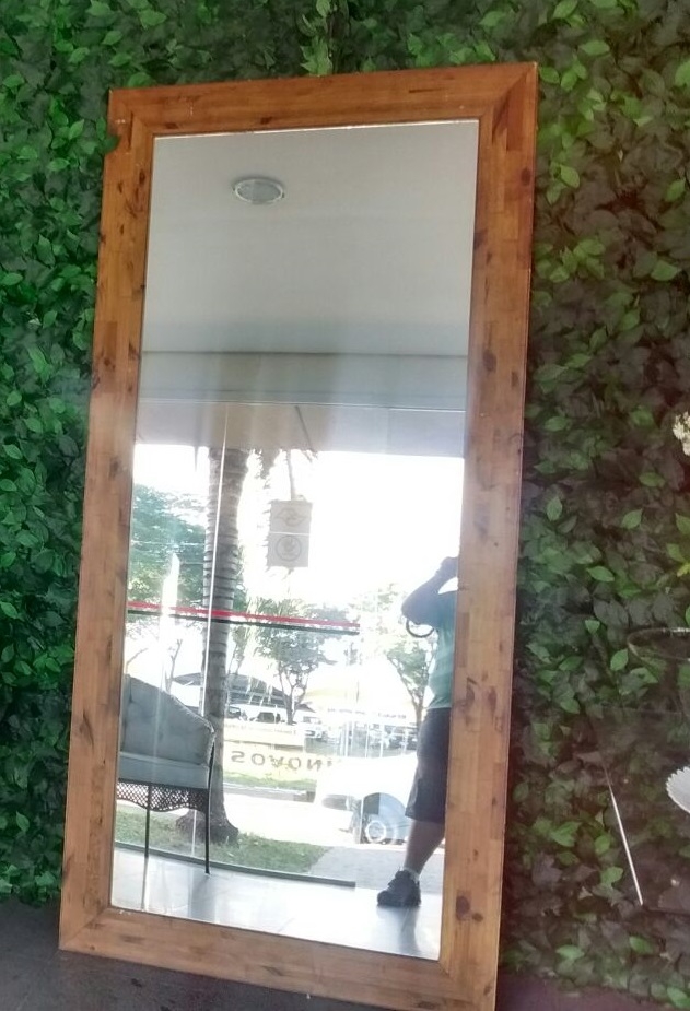 Espelho Rústico 2,00 x 1,00