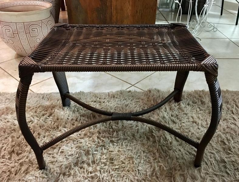 Mesa de Centro em Rattan Mesa de Centro em Rattan