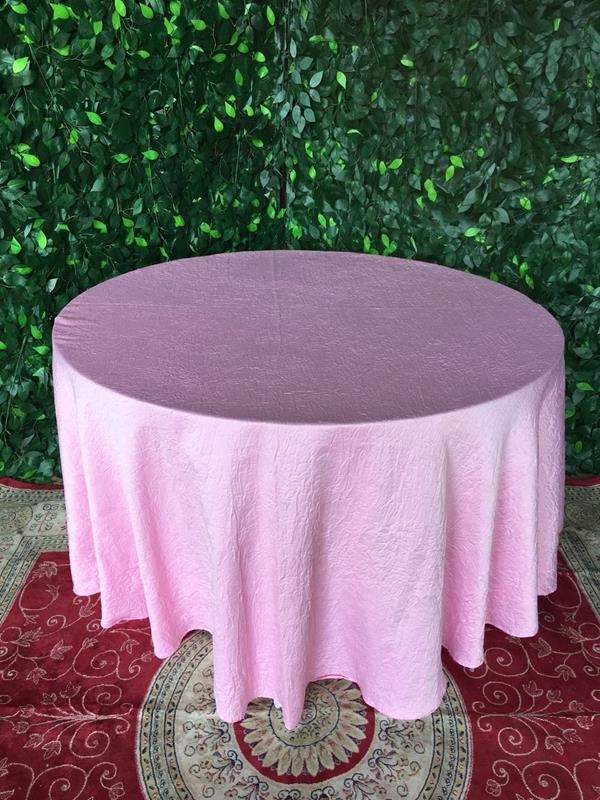 Toalha Longa Rosa Bebê para 8 Lugares Toalha Longa Rosa Bebê para 8 Lugares