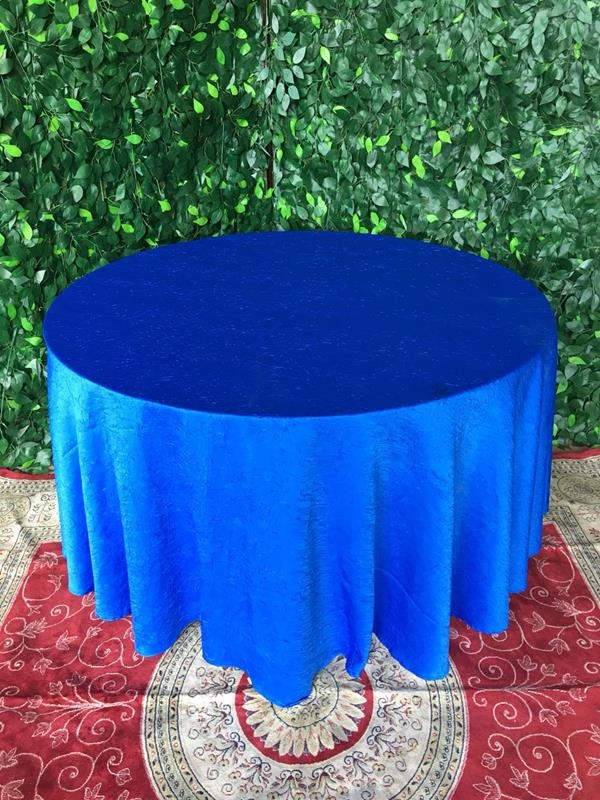 Toalha Longa Azul Royal para 8 Lugares Toalha Longa Azul Royal para 8 Lugares