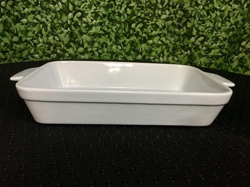 Travessa Grande de Porcelana Class Funda Travessa Grande de Porcelana Class Funda