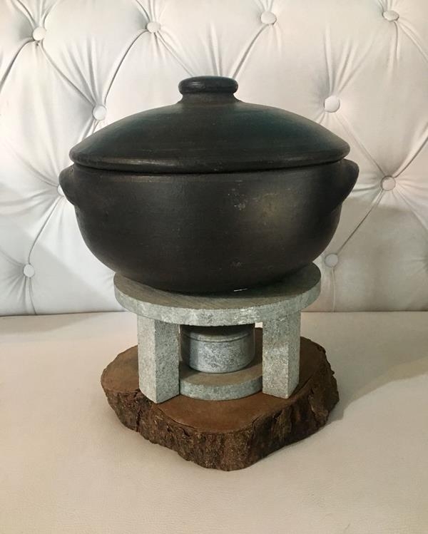 Panela de Barro Pequena Espiriteira Panela de Barro Pequena Espiriteira